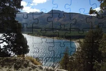 פאזל של Lago Filo Hua Hum. NeuquÃ©n. Argentina