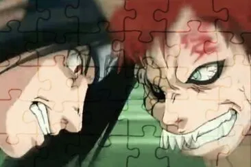 פאזל של Gaara y Sasuke