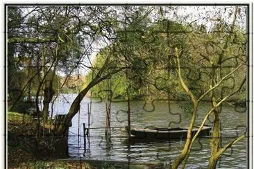 au bord de la Sarthe (Fr) jigsaw puzzle