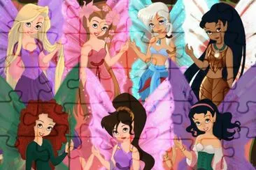 Princesses jigsaw puzzle