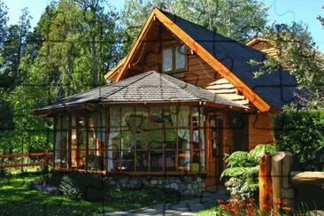 Restaurante en Villa Traful. NeuquÃ©n. Argentina jigsaw puzzle