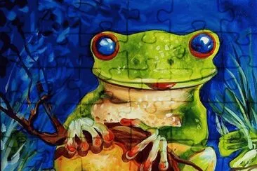 Mister Frog jigsaw puzzle