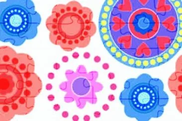 draw jigsaw puzzle