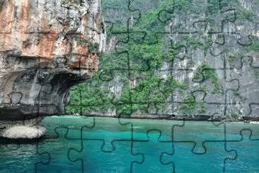 Isla Ko Phi Phi Lee. Tailandia jigsaw puzzle