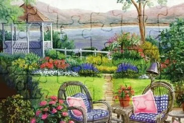 jardim jigsaw puzzle