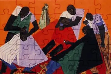 Jacob Lawrence 1917-2000 jigsaw puzzle