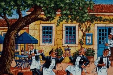 Dancing Waiters jigsaw puzzle