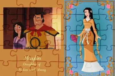 Mulan Shang Maylin jigsaw puzzle