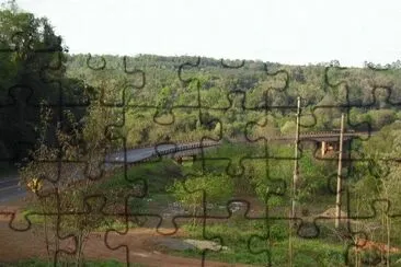 Arroyo Piray GuazÃº. Misiones. Argentina jigsaw puzzle