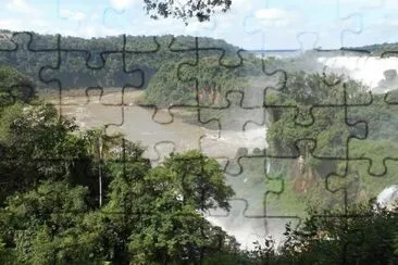 פאזל של PN IguazÃº. Misiones. Argentina
