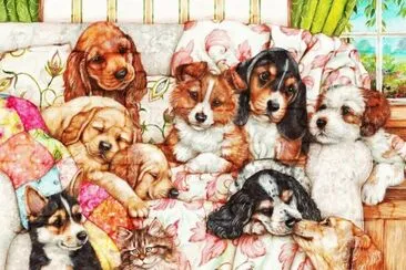 cÃ£ezinhos jigsaw puzzle