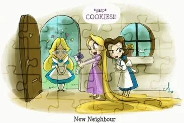פאזל של Alice Rapunzel Belle
