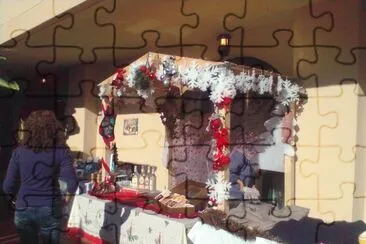 mercado navidad jigsaw puzzle