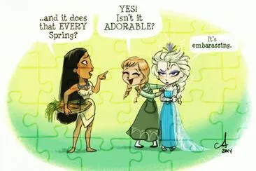 Pocahontas Anna Elsa