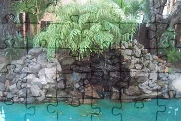 פאזל של O Lago de Aguas azuis