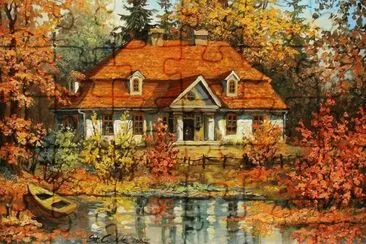 cabaÃ±a jigsaw puzzle