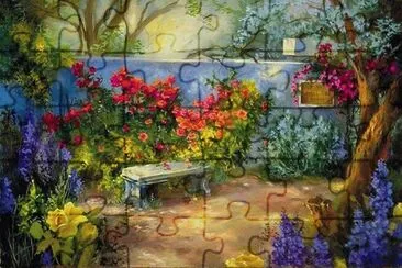 jardim jigsaw puzzle