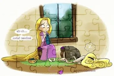 Rapunzel Aurora jigsaw puzzle