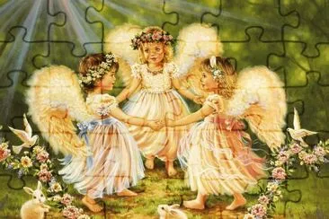 anjos jigsaw puzzle