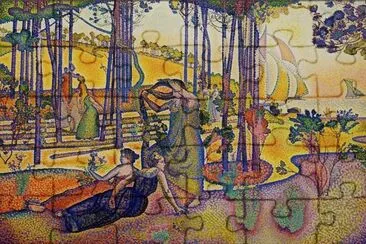Henri Edmond Cross 1856-1910 jigsaw puzzle