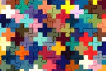 draw jigsaw puzzle