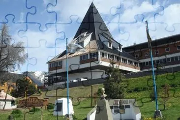 En Ushuaia. Tierra del Fuego. Argentina jigsaw puzzle