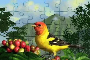 Bird with Berry 's jigsaw puzzle