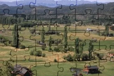 Villa Lago Rivadavia. Chubut. Argentina