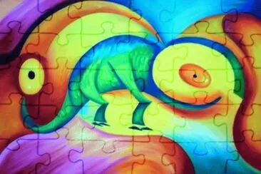 Cameleon by Oscar Avedano