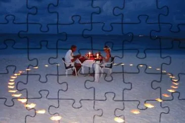 Luna de miel en Los Roques jigsaw puzzle