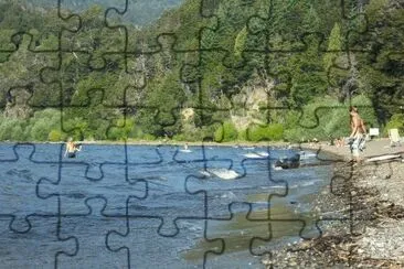 Lago Correntoso. NeuquÃ©n. Argentina