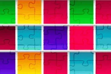 draw jigsaw puzzle