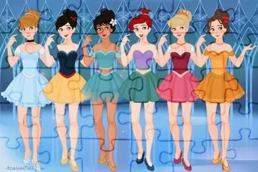 Cinderella SnowWhite Jasmine Ariel Aurora Belle