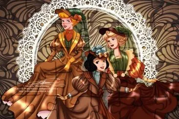 Cinderella  SnowWhite Aurora jigsaw puzzle