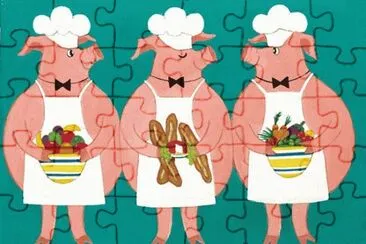 Cooking Pigs by Patricia Palermino jigsaw puzzle