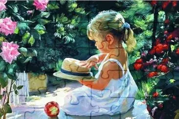 menina jigsaw puzzle