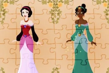 SnowWhite Tiana jigsaw puzzle