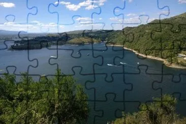פאזל של Embalse Los Molinos. CÃ³rdoba. Argentina