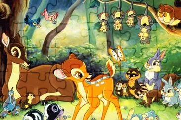Bambi jigsaw puzzle