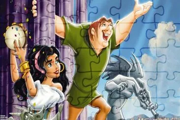 Hunchback jigsaw puzzle