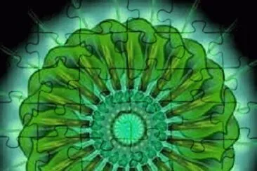 פאזל של mandalas