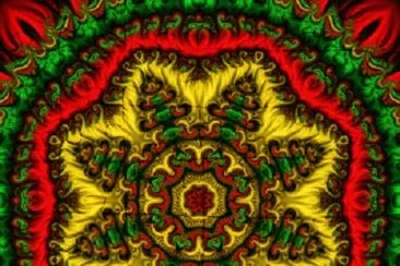 פאזל של mandalas