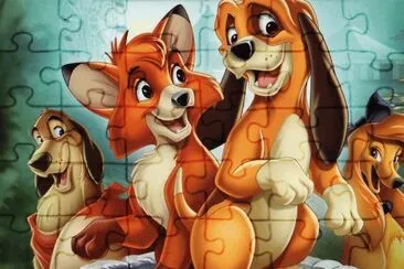 the fox and the hound jigsaw puzzle