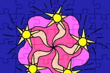 פאזל של mandala