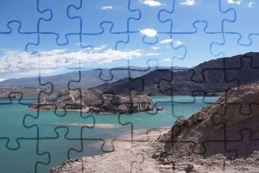 Embalse Cuesta del Viento. San Juan. Argentina jigsaw puzzle