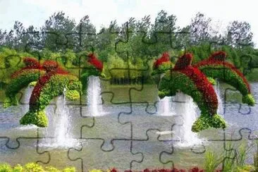 animais  de  flores jigsaw puzzle