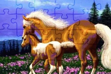 cavalos jigsaw puzzle