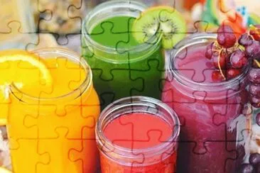 Fruit Smoothies jigsaw puzzle