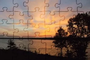 Sunset sunrays