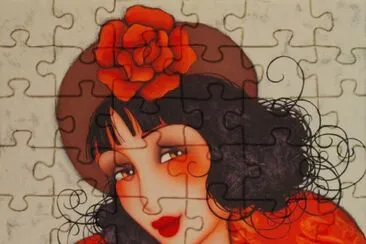 Lady in Orange